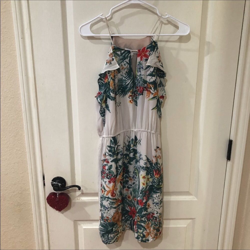 SANDRO Floral Dress Size Large - Picture 5 of 8